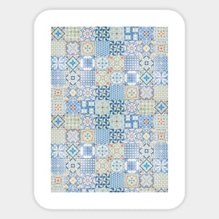 Tile Azulejo Tradicional Portuguese Sticker